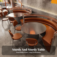rustic aesthetic Upholstered Booth Set Commercial Grade Corner seating Dining Set Space-Saving Restaurant Seating Configurable Layout for Cafe Owners, Interior Designers, Restaurants, Cafes, Diners, Food Courts