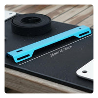 Diving Backplate Adapter Lightweight Single Tank Adapter Matte Frosted Finish Scuba Tank Bracket for Technical Divers