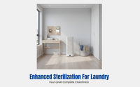 Portable Clothes Dryer, Foldable Infant Garment Care, Mini Home Dorm Dryer, Steam Deodorization, Remote Control