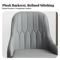 Modern Design Channel-Tufted Side Chair Light Luxury Feel Dining Seat Ergonomic Backrest Household Furniture Armless for Business Owners, Interior Designers, Restaurant, Kitchen, Living Room, Office