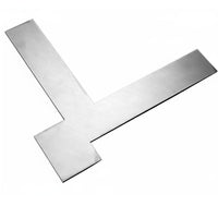 Provides Even Finish Stainless Steel Wall Leveler Multi Functional Drywall Corner Tool Easy to Use Stainless Steel Corner Trowel Comfortable Grip for DIYers, Plasterers