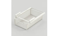 Beneath-Desk Hanging Basket Pull-out Hanging Desk Organizer Space-Saving for Telecommuters, Students, Home Office, Dorm Room