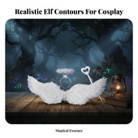 Elf Ears Halloween the Ears Ed Pointed Ear Points Cosplay Ear Prosthetics Cute Design Pointed Prosthetic Ears Reusable