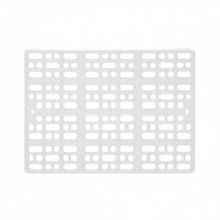 Chew-Resistant connecting lattice Mat Foot Protection Slatted pet carrier Insert Thickened enclosure Floor Keeps animals Dry for small pet Owners, pet Hutch