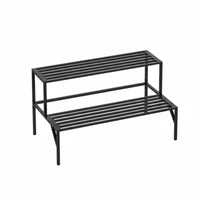 Indoor & Outdoor Use Multi-Level Plant Rack Waterproof Tiered Pot Stand Rust-Proof Flower Display Sturdy and Stable for Gardeners, Apartment Dwellers, Homeowners, Balcony, Living Room, Office, Corner