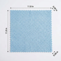 Coral Fleece Cleaning Cloths and 30x30cm Microfibre Cloth, Reusable Microfibre Towel for Kitchen and Car, Absorbent for Glass and Floor Surfaces