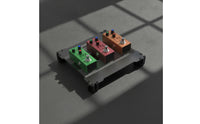 Modular Pedalboard with Adjustable Feet Anti-Slip for Stage, Rehearsal, Bassists