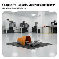 Non-Slip Design Foot Switch Silver Alloy Contacts Foot Pedal Switch Long-Lasting Industrial Power Pedal High Sensitivity for Machinists, Factory Workers, Technicians, Workshop, Assembly Line, Metal Joining Station, Garage