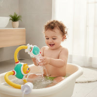 Handheld Rabbit Spaceship Shower Toy Cute Bath Toy with Shower Head Interactive for Toddlers