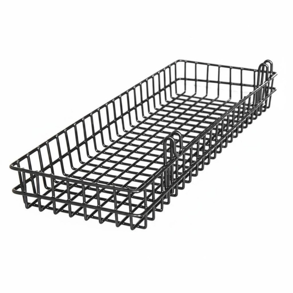 Over-the-Railing organizer Space-Saving Hanging Basket Rust-withstandant for Windowsill