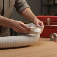 Portable Air Conditioner Exhaust Hose Adapter Compatible Exhaust Tube Fitting Airtight