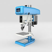 High Precision Tabletop Drill Press Multi-Functional Bench Drill Press Industrial Grade Tabletop Drilling Tool Adjustable Speed for DIY Enthusiasts, Hobbyists, Home Use, Garage