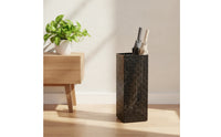 Square Metal Stand Modern Square Umbrella Holder Ventilated for Hallway