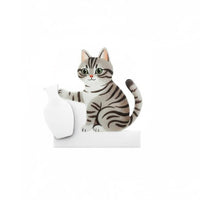 Feline Whisker Holder 3D Printed Feline Whisker Keepsake Cute for Fridge