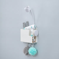 Hair Dryer Holder with Adjustable Arm Universal Hair Dryer Organizer for Bathroom, Vanity