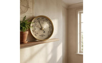 Round Analog Atmospheric Pressure Meter Combined Scale Weather Instrument