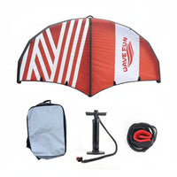 Inflatable Wing Foil Set Ergonomic Handles Inflatable Wing Foil Aerodynamic Design Stand up Hydrofoil Surfing Kit for Sea