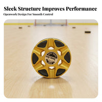 Cutout Design Inline Hockey Training Puck Printed Logo Practice Hockey Puck Slimline