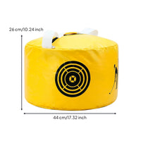 Strike Practice Bag Golfer Silhouette Golf Swing Practice Bag Textile Sports Gear
