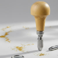 Alloy Chuck Hand Twist Drill Precision Made Manual Hand Drill Wood Handle Pin Vise for Hobbyists