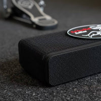 Textured Cover Bass Drum Anti-Slip Pad EVA Core Bass Drum Stop Pad Guard