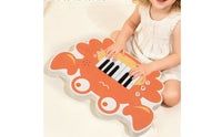 Early Educational Cartoon Creature Piano Toy Multi-Functional Kids Mini Piano for Toddlers