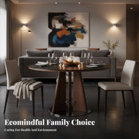 Sintered Stone Top Dining Set Nordic design Kitchen Table Combo Modern Minimalist Design Household Furniture for Homeowners, partners, Family Gatherings