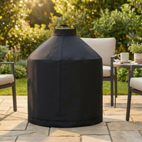 Waterproof Kamado Grill Cover Weatherproof Kamado Cover Heavy-Duty All Weather for Outdoor, Backyard, Patio
