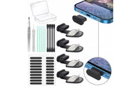 Silicone USB-C Dust Plug Kit Soft Phone Cleaning Kit with Storage Box Easy to Use USB-C Dust Plug Portable for Commuters