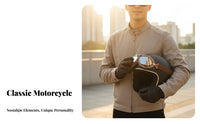 Retro Motorcycle Goggles Windproof Vintage Motorcycle Goggles Sandproof Particles Proof for Cyclists, Unpaved Driving