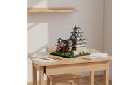 1866 Pieces Detailed Detailed Model Himeji Castle Building Set Great Gift Japanese Castle Block Model Architecture Collection for Adults