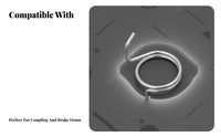 Brake Drum Coil High Tension Drum Brake Return Coil Consistent Braking Accurately Engineered for Mechanics, Garage, Workshop
