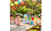 Manual Ice Crusher No Electricity Needed Manual Shaved Ice Machine Cute Wildlife Pattern Bear Shaped Snow Cone for Children, Families, Summer, Parties