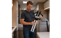 Recreational Vehicle Window Support Rod Oxidation-Resistant Hardware Easy-to-Install for Recreational Vehicle Builders
