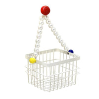 Space-Saving Wire Storage Basket with Suction Cups for Bathroom, Shower, Kitchen, Vanity