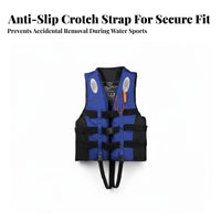 Portable Life Jacket Lightweight Design Life Vest Quick-Drying Material for Adults, Beginners, Fishing, Snorkeling, Kayaking