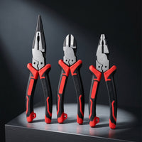 3 Pieces Pliers Assortment Precision Pliers Set Hand Tools Versatile Long-Lasting for DIYers, Home Repairs, Workshop