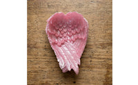 Resin Angel Wing Jewelry Holder Layered Feather Decor Ornament Molded