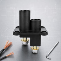 2-Pole Connector Socket Heavy Duty for Towed Universal Terminal Connection