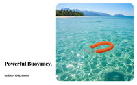High Buoyancy Solid Core Tow Buoyancy Device Adjustable Strap Outdoor Water Swim Buoy Lightweight for Swimmers, Beginners, Lakes, Beach