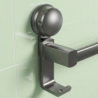 Towel Bar and Wall Mount Rack for Washroom Organization, Hanging for Small Space and Students
