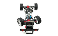 2 Pieces Metal Front Rear Axle Set Heavy Duty RC Car Axle Assembly Easy Installation Hobby Supply for Outdoor Adventure