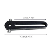 Slotted Linkage Arm Adjustable Hardware Rigid for DIYers