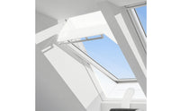 Roof Window Closure with Zipper Lightweight Window Sealing Cover White for Renters, Skylights