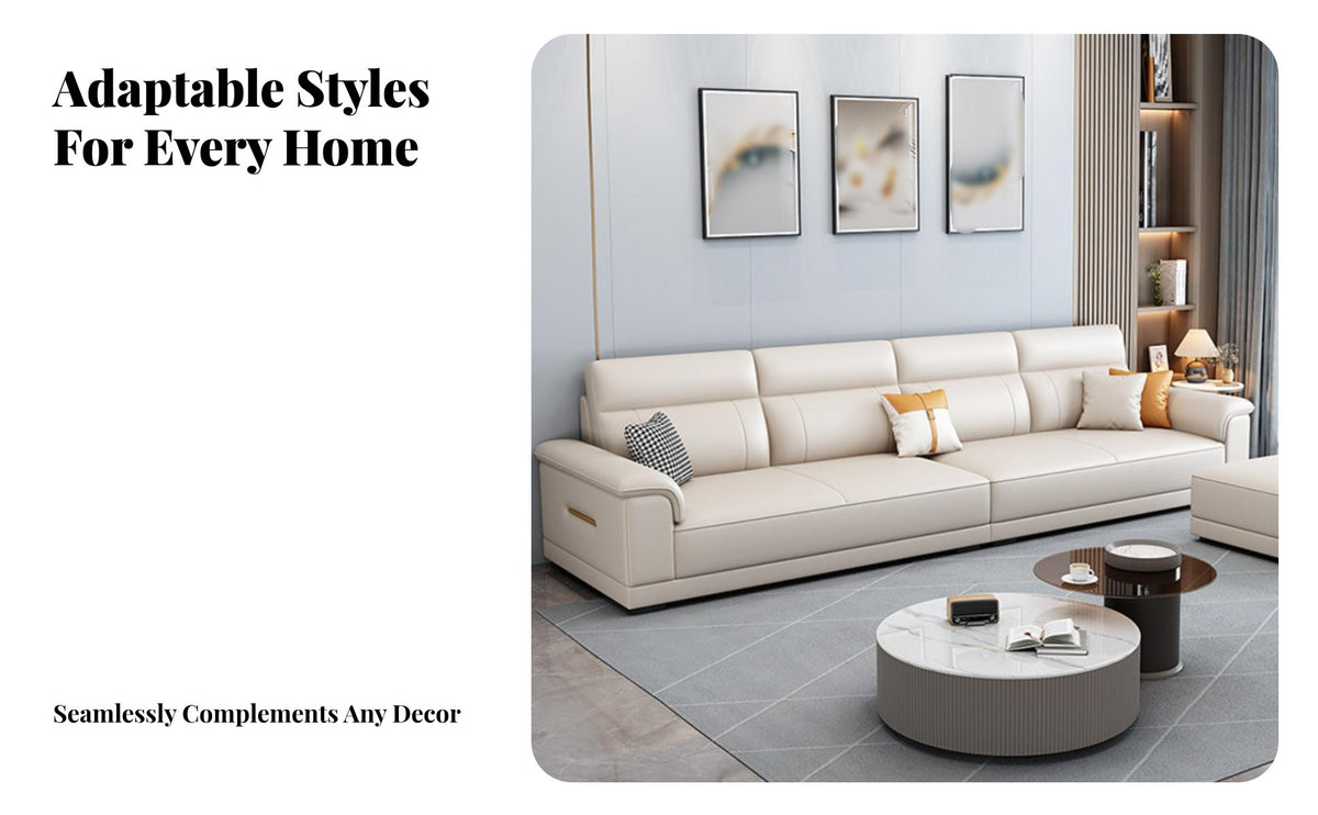 linear 3-Seater Sofa Light Luxury design elegance 3-Seater Settee Modern design living Room Furniture for Homeowners, Families, Lounge Area, Bedroom