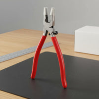 2 in 1 Function Model Assembly Holding Pliers Wide Jaw Opening Double Use Clamping Pliers Labor Saving Design Hobby Tool Non-Slip Grip for Hobbyists, Crafters, Workshop, Crafting