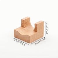 Wooden Sushi Holder Japanese Style Sushi Holder Sashimi Stand Multipurpose Serving Tray Space-Saving for Home Hosts