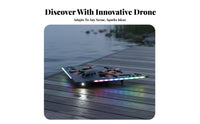 HD Sky Photography 3 in 1 Amphibious Dr Single Long-Lasting & Anti-Collision Sea Land Air Aircraft Single-Key Functions for Outdoor