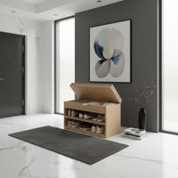Entryway Shoe Changing Bench Large Capacity Home Furniture for Hallway, Mudroom