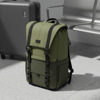 Large Capacity Business Travel Backpack Padded Shoulder Straps Business Backpack Long-Lasting Computer Gear Top Handle for Men, Students, School